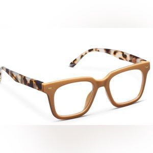 Peepers Starlet Tan Tortoise Blue Light Reading Glasses 2.00